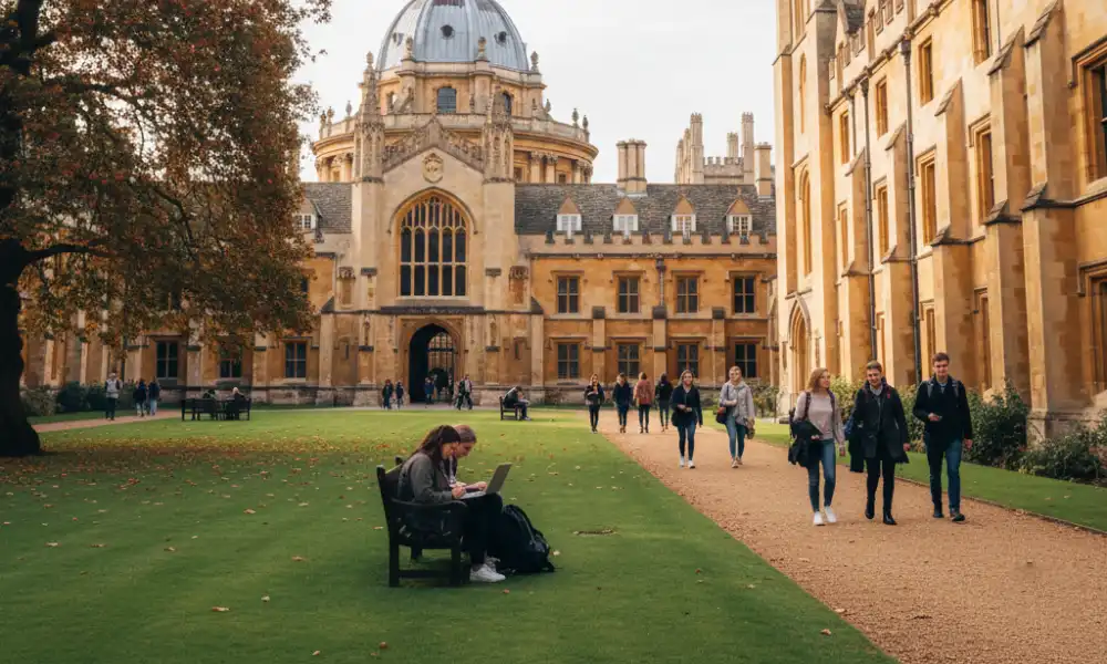 英國大學校園與研究所學習環境
